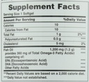 Nature's Bounty Fish Oil, 心の健康をサポート, 1200 Mg, 迅速なリリースSoftgels, 200 Ct (パッケージ 2)