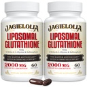 L-セリン、L-グリシン&スルフォラフェーンとリポソームグルタチオン2000mg - 吸収を強化するためのアクティブL-グルタチオンユニークな処方 - マスター抗酸化剤、解毒&免疫剤  120 Softgels