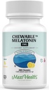 マキシの健康のChewableのMelatonin、Kosherのレモン味、大人のためのMelatonin及び子供、大人のための自然な援助、MelatoninのChewableの代わりのMelatoninのガミーの子供の線量、(200の計算)