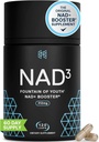 HPN NAD3 臨床 NAD+ ブースター、細胞の健康及び自然なエネルギー-健康な老化のための NAD の補足、メタボリック サポート、NRF2 及び長寿、ニコチンアミドの肋骨及び NMN の代わり、120ct、60 日の供給