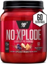 BSN N.O.-XPLODE クレアチン、ベータアラニン、エネルギー、フルーツ パンチ、60 サービング、2.25 ポンド(パッケージ 5 月 Vary)
