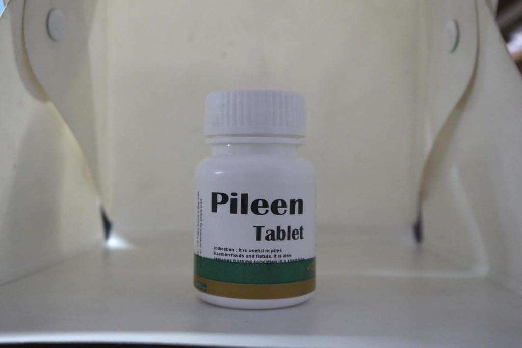 Prabhat Ayurvedic Pharmacy Pileenの消化力を高めるための自然なアーユルヴェーダのタブレット