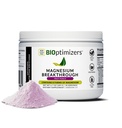 BIOptimizers マグネシウムブレークスルードリンク - 8 種類のマグネシウム、電解液、睡眠健康、ストレス、筋肉の回復、心臓サポート | グリシナート、クエント、マレート - フルーツパンチ