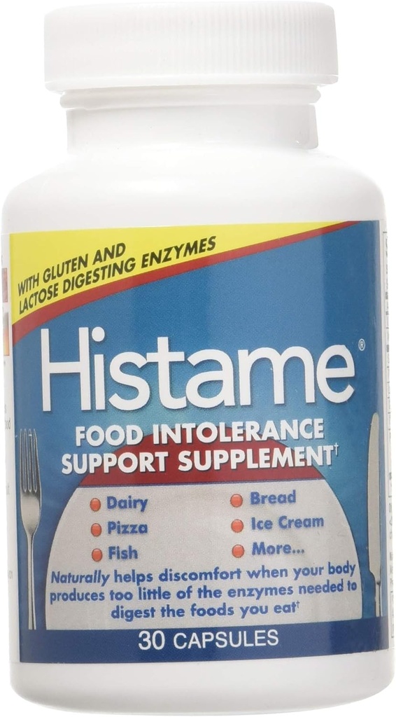 食品耐性サポート、30カプセル