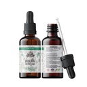 Buchu Tincture、有機Buchuのエキス(Agathosma Betulina)は葉の健康の補足、風邪-出版物された有機性野菜のグリセリン2のoz、670のmgで非GMOを乾燥しました