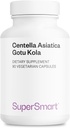 SuperSmart - Centella Asiatica 180mg/日 - Gotu Kola Extract Supplement   Non-GMO&グルテンフリー - 90 ベジタリアンカプセル