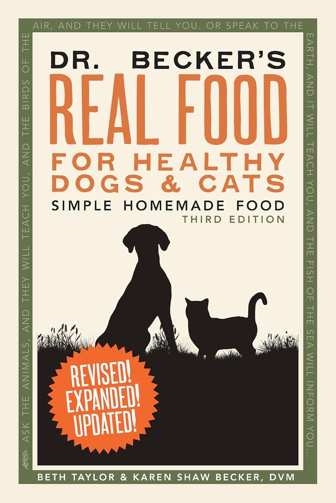 Beckerの健康な犬および猫のための実質の食糧:簡単な自家製の食糧