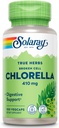 SOLARAY Broken Cell 410 mg | Nutrient-Rich Superfood w/Naturally は、タンパク質、ビタミン、ミネラル、クロロフィルを占有 | 非GMO | 100 VegCaps