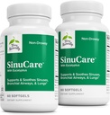 Terry Naturally SinuCare - ブロニカルウェルネスサポートサプリメント - ヘルシーSinus Aid - 健康な肺をサポートする栄養補助食品 - 60 Softgels(2パック)