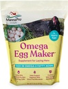 マナのプロオメガの卵メーカー、Hens、オメガ3脂肪酸の養鶏食品、強化ビタミンとミネラルの消化サポート、5ポンド