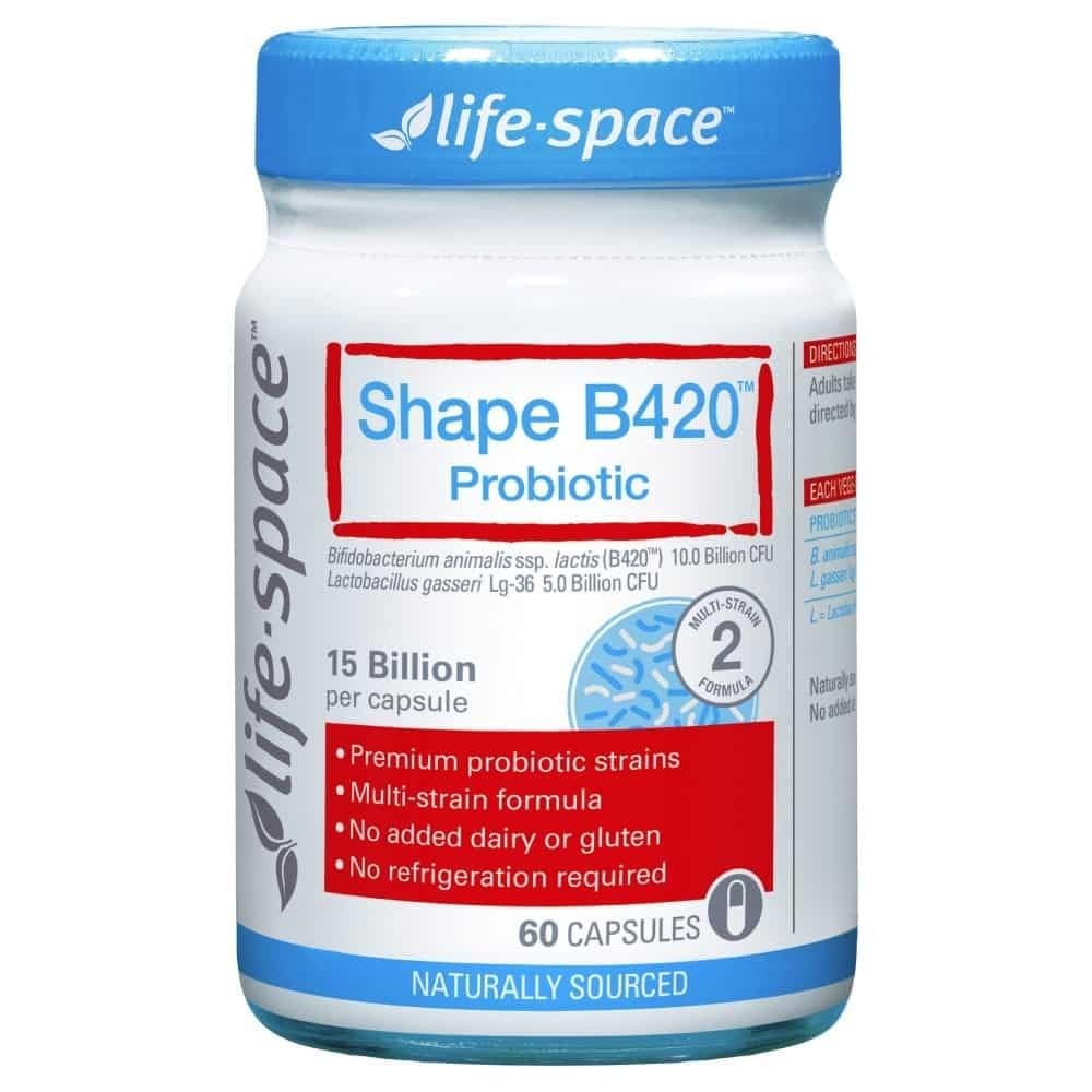 生命スペース形B420 Probiotic 60のカプセル