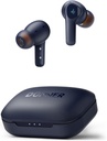 ドンナーワイヤレスイヤホンノイズキャンセリング、Bluetooth 5.2 クリアコール、12mmドライバーとバランスの取れたアーマチュア、カスタムEQ、32Hプレイタイム、高速充電 - ドブズワン、ブルー