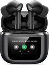 無線Earbuds Bluetooth 5.3のヘッドホーン50Hのプレータイムの深い低音のMic IPX7が付いているステレオの耳芽はパッドの人間の特徴をもつ/女性のためのイヤホーンの慰めのライト級選手を防水します