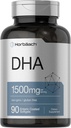 ホルバハ DHA サプリメント 1500mg | 90 Softgels | EPA、オメガ 3、DHA | 非GMO、グルテンフリー