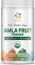 証明された有機性オーラAmlaの粉16Oz - 1Lb。自然なビタミンCのパワーハウス。酸化防止剤の大きい源。 免疫と活力をサポートします。