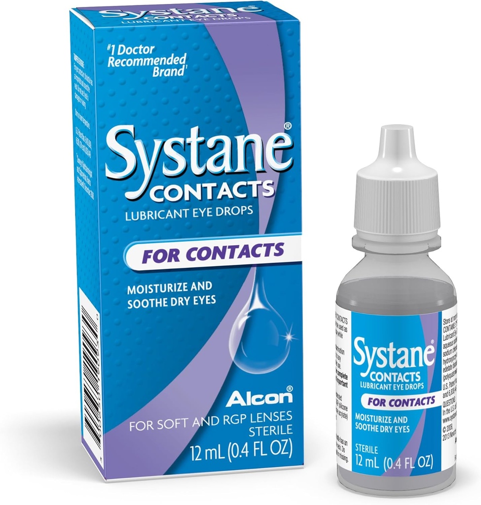 Systane の接触の慰めの低下-0.405 oz、12mL