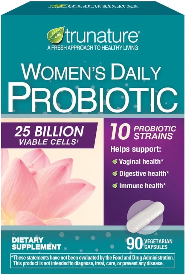 TruNatureの女性の毎日のPROBIOTIC 90のカプセル