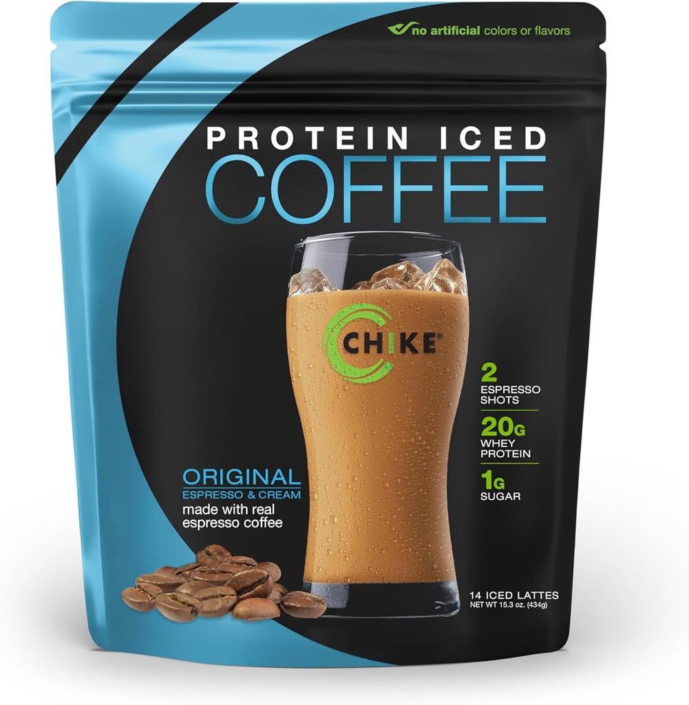 Chike High Protein Iced Coffee, オリジナル, 14 サービング (15.1 Ounce)