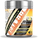 驚くべき筋肉 BCAA 2:1:1 分岐させたチェーン アミノの酸の補足 | サービングごとの 6000 Mg | Pina Colada の味 | 60 のサービング