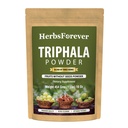 Herbsforever Triphala Churnaの粉の従来のAyurvedicの公式サポート解毒および若返りの非GMO、ビーガン454 GMS