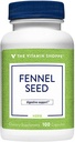 ビタミンショップペフェンネルシード480MG(Foeniculum Vulgare Seed)、消化器サポート&腸の健康のためのハーブサプリメント(100カプセル)