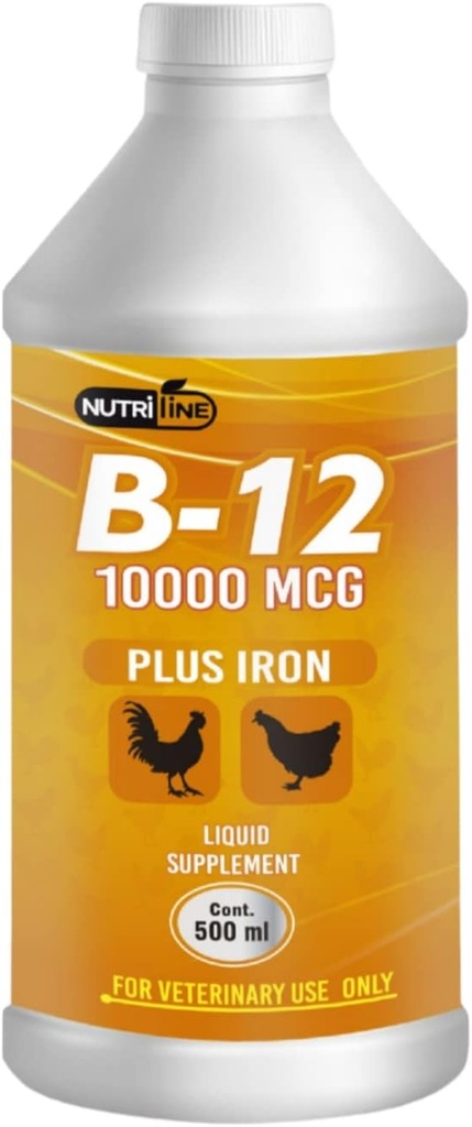 鶏のためのNUTRILINE B-12 - Rooster、Hens、鶏、ビタミンの回復液体のためのマルチビタミンブースター16オンザ