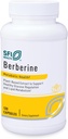 Klaire ラボ SFI 健康 Berberine HCI 500mg - Berberine サプリメント - グルテンフリー、Hypoallergenic (120 カプセル)