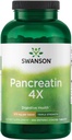 Swanson Triple-Strength Pancreatin 4X Enzyme - 375mg, 300 Tabs