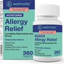 WELMATE - Levocetirizine ジヒドロプロト 5mg (360 ct) - 非 Drowsy アレルギー薬 - 24 時間 - Antihistamine - 一般的なアレルギー薬 - 市販薬 - 市販薬 - 市販薬