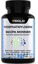 PhosphatidylSerine及びBacopa Monnieri 1の補足の800のmg 2 -高められた焦点および集中、記憶サポートおよび認知機能のための自然な頭脳の増強物/Nootropic - 120のベジタリアンのカプセル