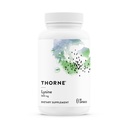 THORNE - ライシン - 皮膚の健康、エネルギー生産および免疫機能のためのエッセンシャルアミノ酸* - 500 mg - 60のサービング