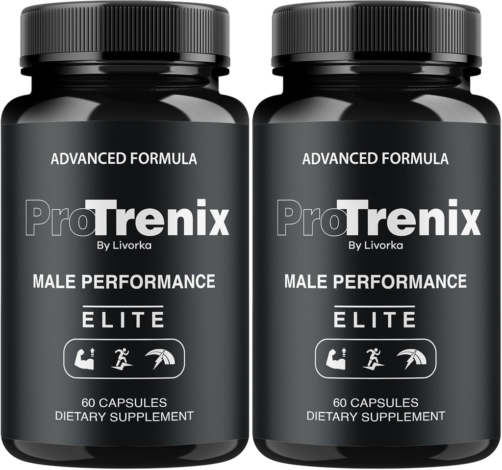 (2パック) ProTrenix Pills、ProTrenix Pills for Men、ProTrenix Capsules、ProTrenix Supplement Capsules All Natural Support - プレミアムフォーミュラ、ProTrenixアドバンスフォーミュラ、2ヶ月間120カプセル