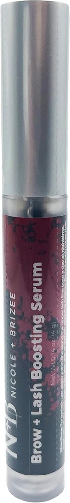 Nicole + Brizee Brow & Lash Serum - Biotin、Squalene、Ubiquinone、Wheat & Soy Amino Acid、Provitamin B5 - 米国製 - 1パック