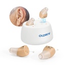 大人のための再充電可能な補聴器, 1 ペア完全に運河 (CIC) 大人のシニアのための補聴器 充電式OTC 補聴器 ベージュ