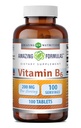 アメイジングフォーミュラビタミンB6ピリドキシン200mg 100錠サプリメント | 非GMO | グルテンフリー | アメリカ製