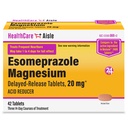 HealthCareAisle Esomeprazoleのマグネシウムの遅れたReleaseのタブレット、20mg - 42の計算-酸の減力剤は、Heartburnの救助を提供します
