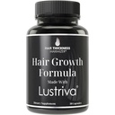 Lustrivaの毛の成長の補足 - 毛の成長および皮のための二重盲目の調査で臨床的に証明される。女性および人両方のために。最高の結果のためのBiotin 10000mcgによって高められる