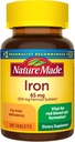Iron 65 mg (325mg Ferrous Sulfate) Tablets- 180 Tablets.,