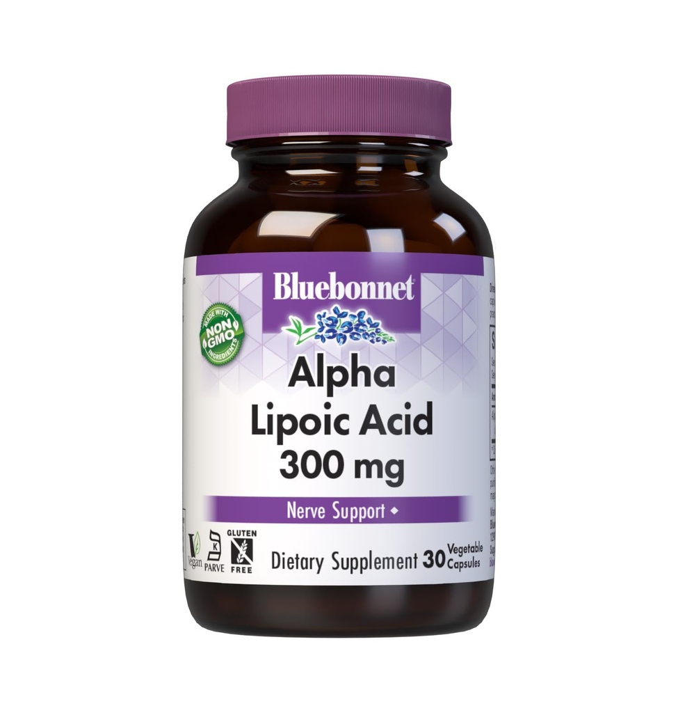 BLUEBONNET NUTRITION ALPHA LIPOIC ACID 300のmg