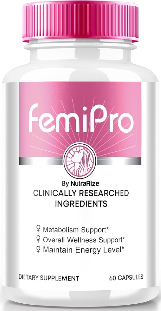 NutraRize FemiPro カプセル、尿熱サポートのためのプレミアム式、制御および全体的な健康、Femi Pro のレビューのための全自然な補足(60 カプセル)