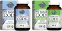 生命の庭人の50+のMultivitaminおよびBの複雑なビタミンの未加工全食糧120のカプセルの補足の束