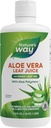 Nature's Way Aloe Veraリーフジュースとインナーリーフゲル、アロエポリマックス+、アロエコンテンツと純度、ワイルドベリー風味、33.8 Fl Oz(パッケージ5月Vary)