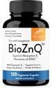 Ionophores と Sandhu の亜鉛サプリメント| 優れた吸収性と高い効力のためのケルセチン&グリーンティーエキス| 800mg ベジタリアンカプセル 120 カウント(パック 1)|男性と女性のための免疫サポート