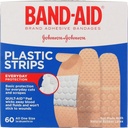 BAND-AID®ブランドTRU-STAYTMプラスチックバンデージ すべてのワンサイズ、60カウント