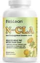 フィット&リーンN-CLA、減量サプリメント、CLA、ブーストメタボリズムよりもベリー脂肪を削減し、リーンマッスル、興奮剤フリー、ノンコンジュレーションリン酸、120サービングをサポート(パッケージ5月Vary)