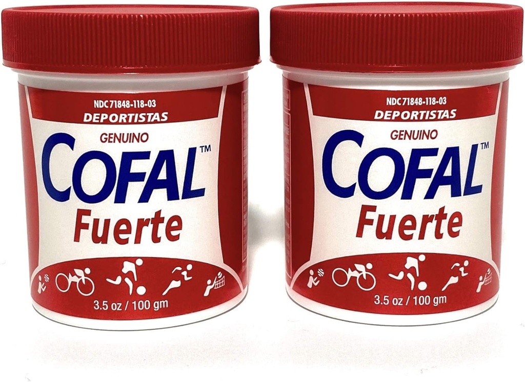 Cofal Fuerteクリーム - 3.5 Oz - 2パック
