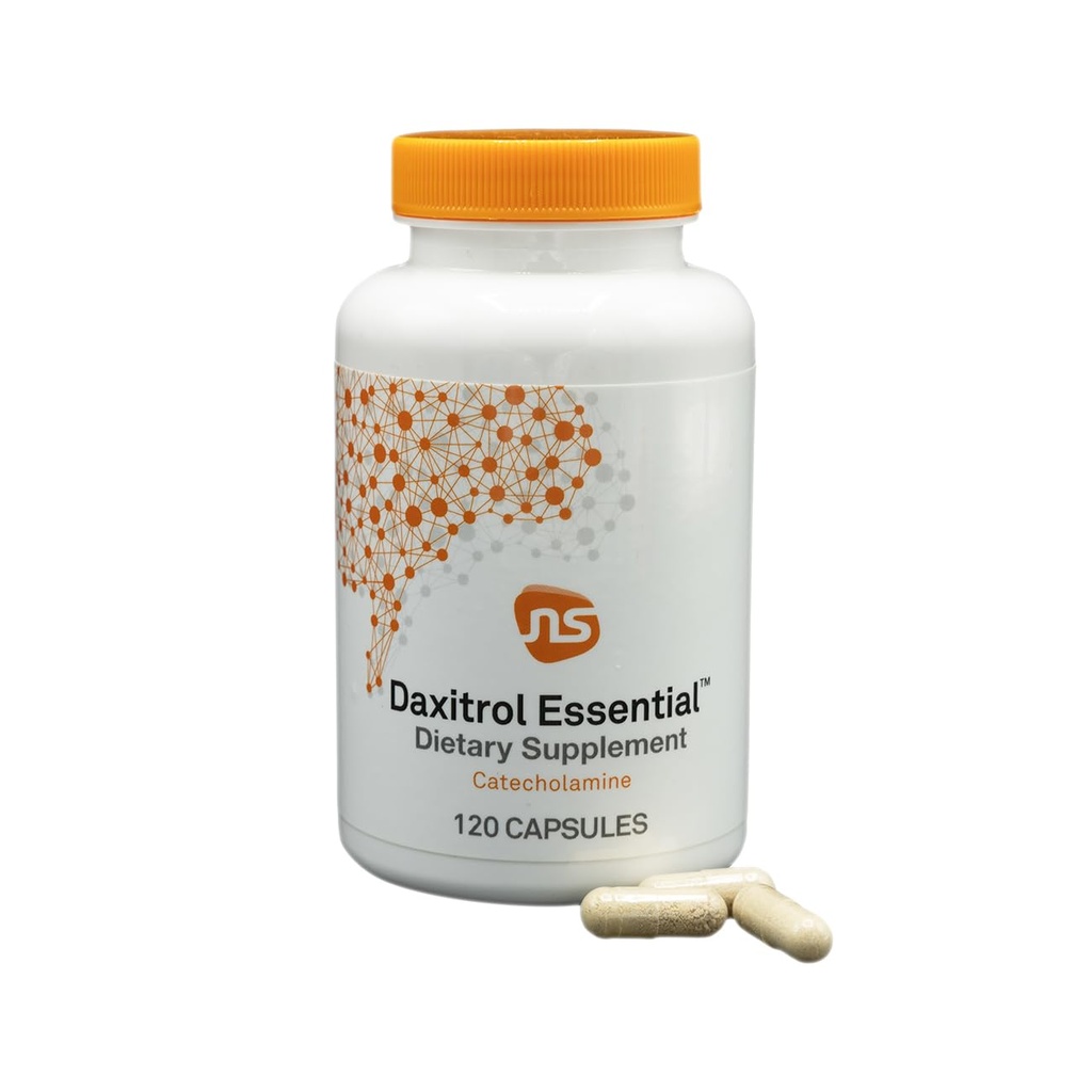 5 HTP、Hepperzine A、緑茶エキスと女性と男性のための神経科学の栄養補助食品 - Daxitrol エッセンシャル - 満足感を維持し、渇望を管理するのに役立ちます(120カプセル)