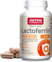 JarrowフォーミュラLactoferrin 250mg - 免疫サポートGlycoprotein - 健康な免疫システムサポートと鉄の吸収 - 凍結乾燥 - グルテンフリー - 非GMO - 60カプセル(サービング)