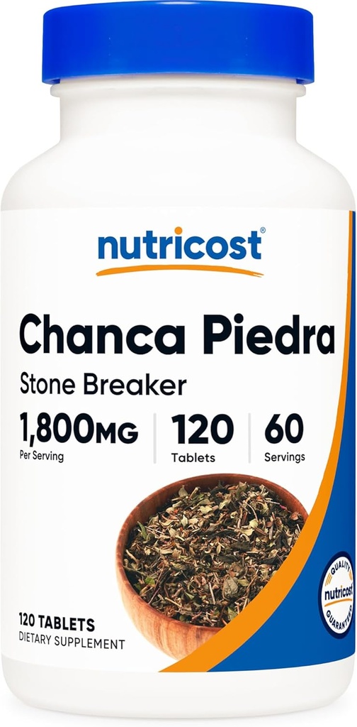 Nutricost Chanca Piedraのエキス-石のブレーカ- 120のタブレット、サービングごとの1800mg、びんごとの60のサービング