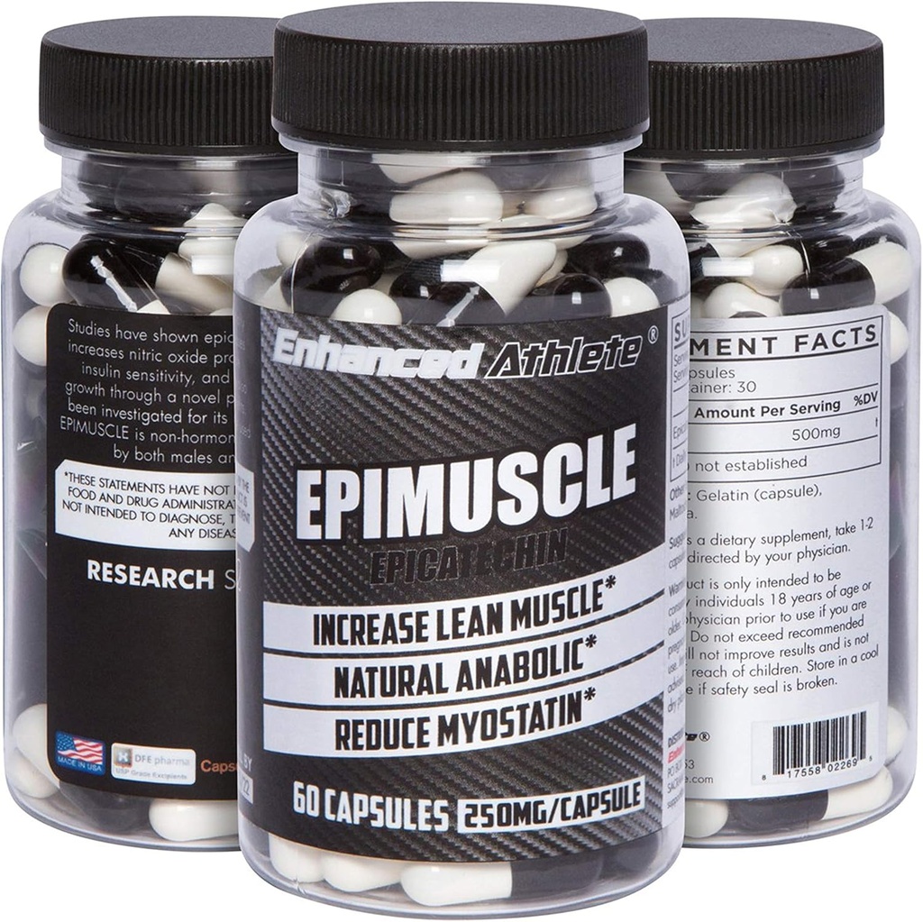 高められたスポーツマン - 自然な同化、細い固まりを高めて下さい、Myostatin、250mg純粋なEpicatechin/60のカプセルを減らして下さい